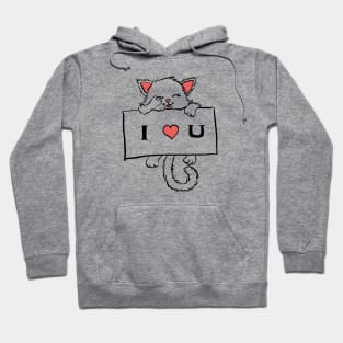 Kitten love Hoodie